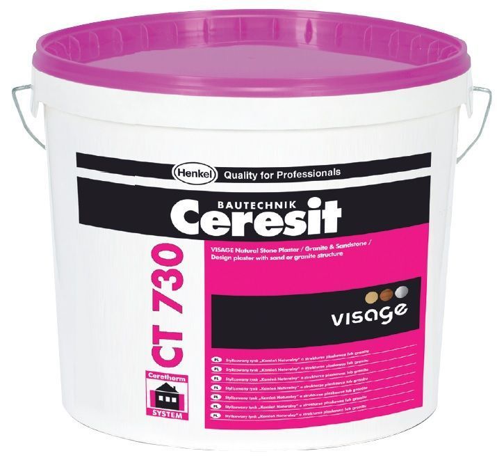 Люминесцентная декоративная штукатурка СТ 730 VISAGE — Cerezit