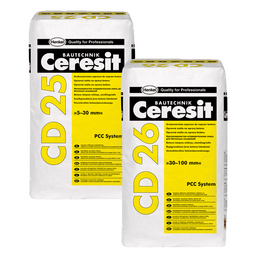 Мелкозернистая смесь (5-30 мм)/Крупнозернистая смесь (30-100 мм) — Cerezit