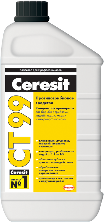 Противогрибковое средство (концентрат для защиты от биокоррозии) — Cerezit