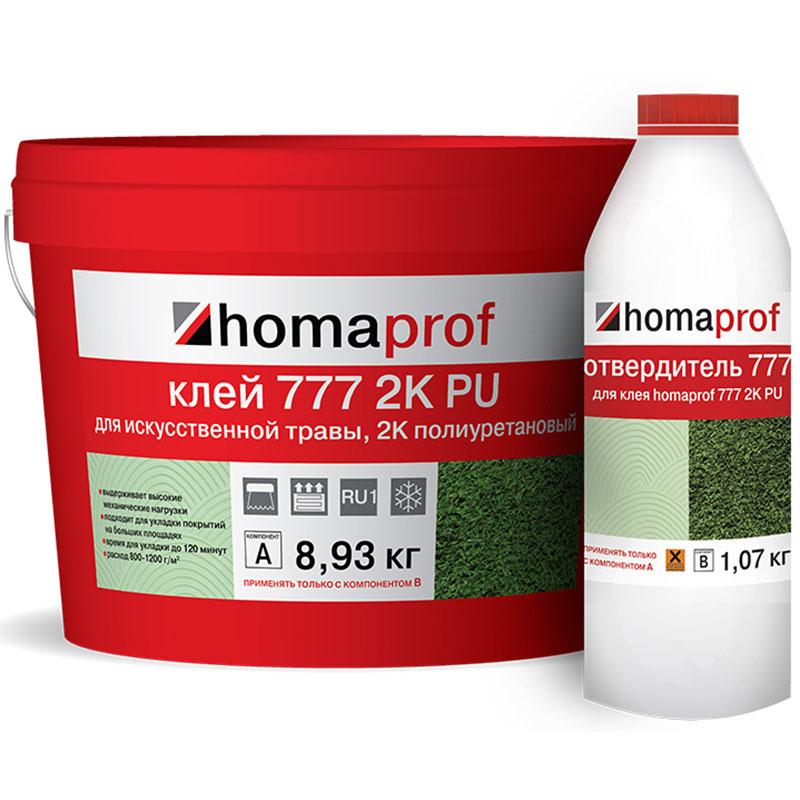 Двухкомпонентный полиуретановый клей для искусственной травы — Homakoll