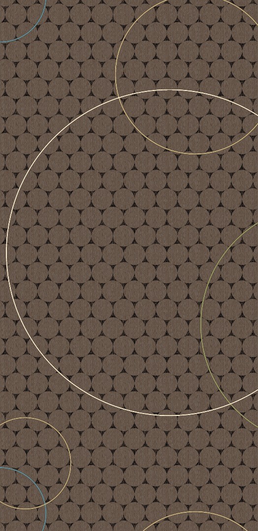 Ковровое покрытие Halbmond Circles in motion 17008-a01