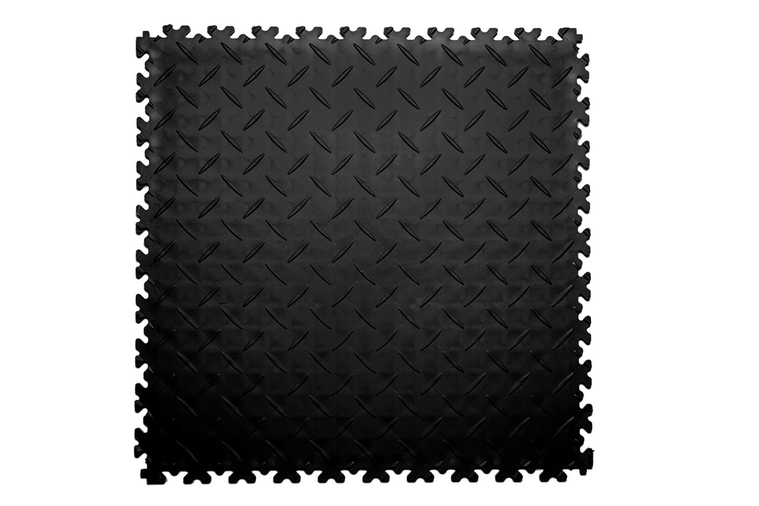 ПВХ плитка Sold Diamond 7 мм, черная