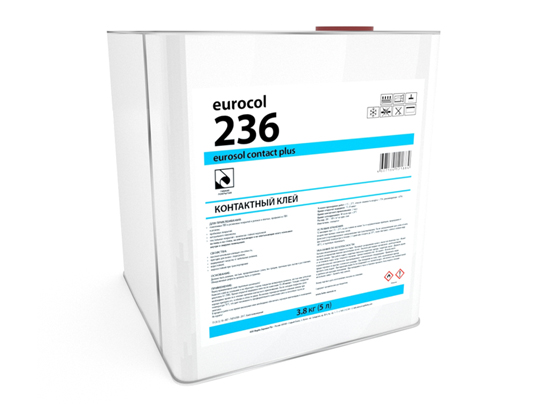Контактный клей Forbo Eurocol 236 Contact Plus, 3.8 кг