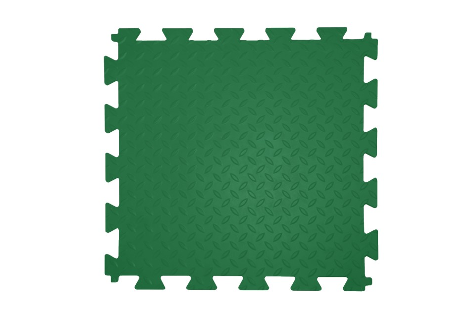 ПВХ плитка NeoPol Classic 7 мм (Классик) 6018 Желто-зелёный