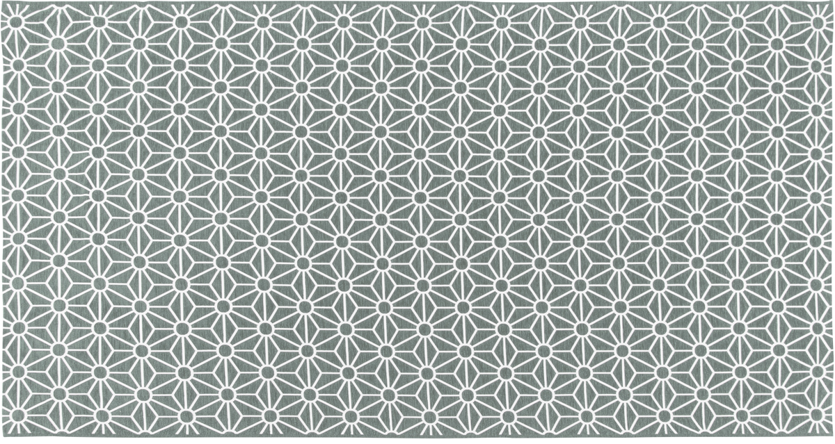 Дизайнерский ковер B.I.C. Milek Tatoo star aqua grey